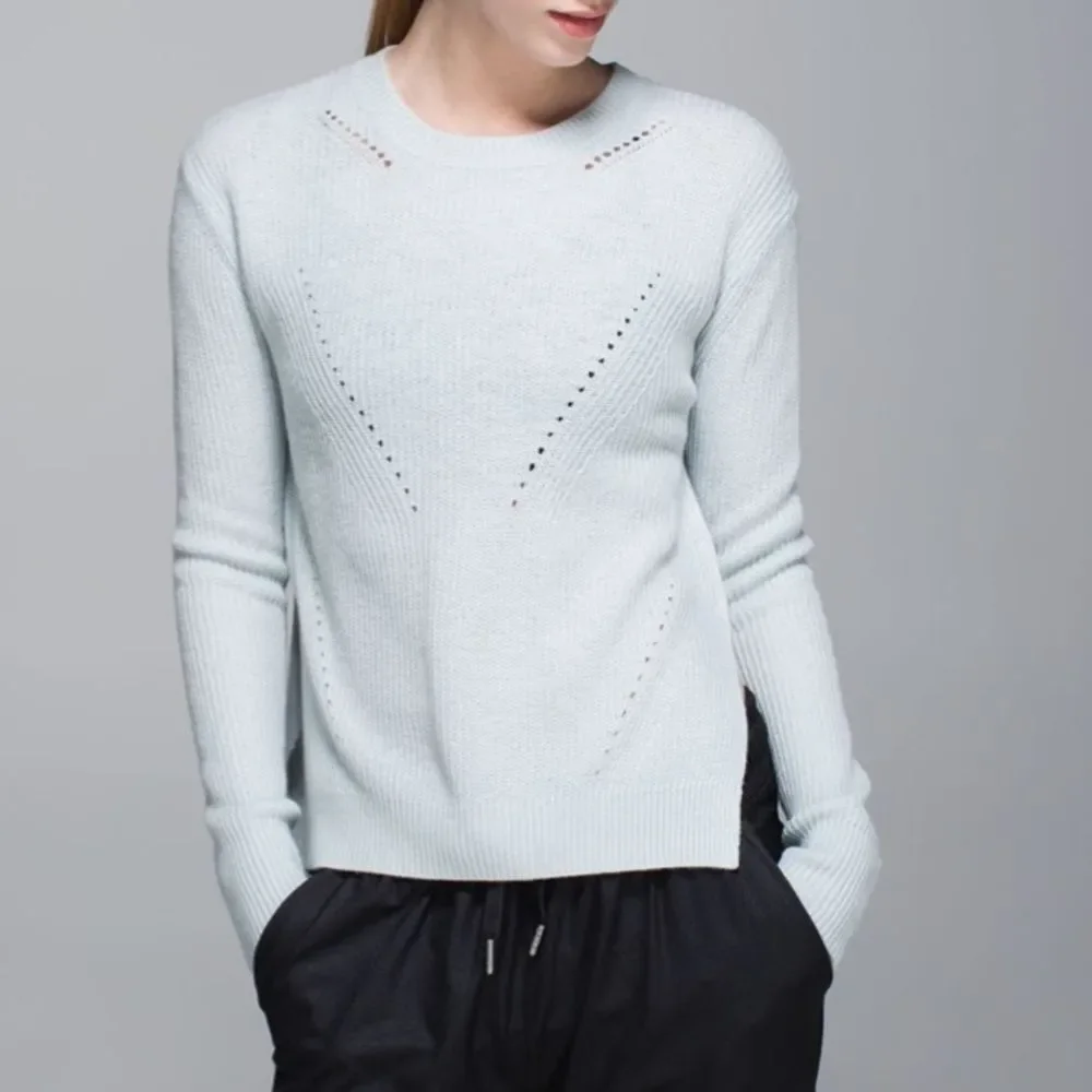 LULULEMON Seva Sweater Almost Blue